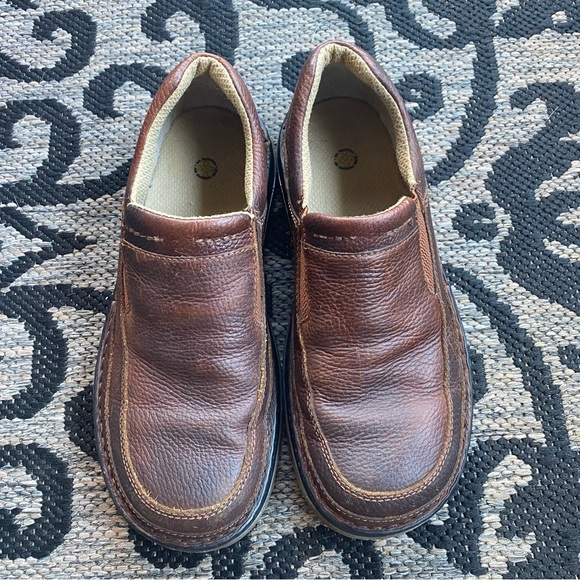 Dr. Martens Brown Leather Loafers Slip on men’s size 9
